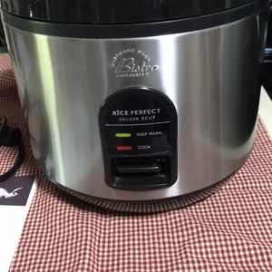 Wolfgang puck stainless steel steamer & Ricecooker